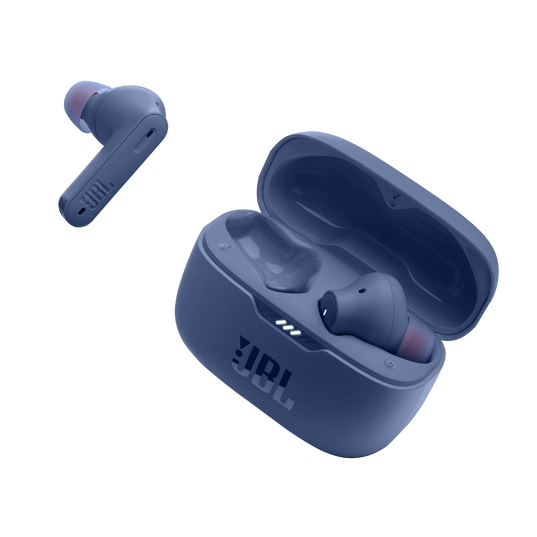 JBL Tune 230NC TWS - Blue - True wireless noise cancelling earbuds - Detailshot 5